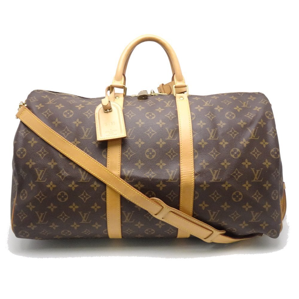 Louis Vuitton Monogram Keepall Bandouliere 50 Brown